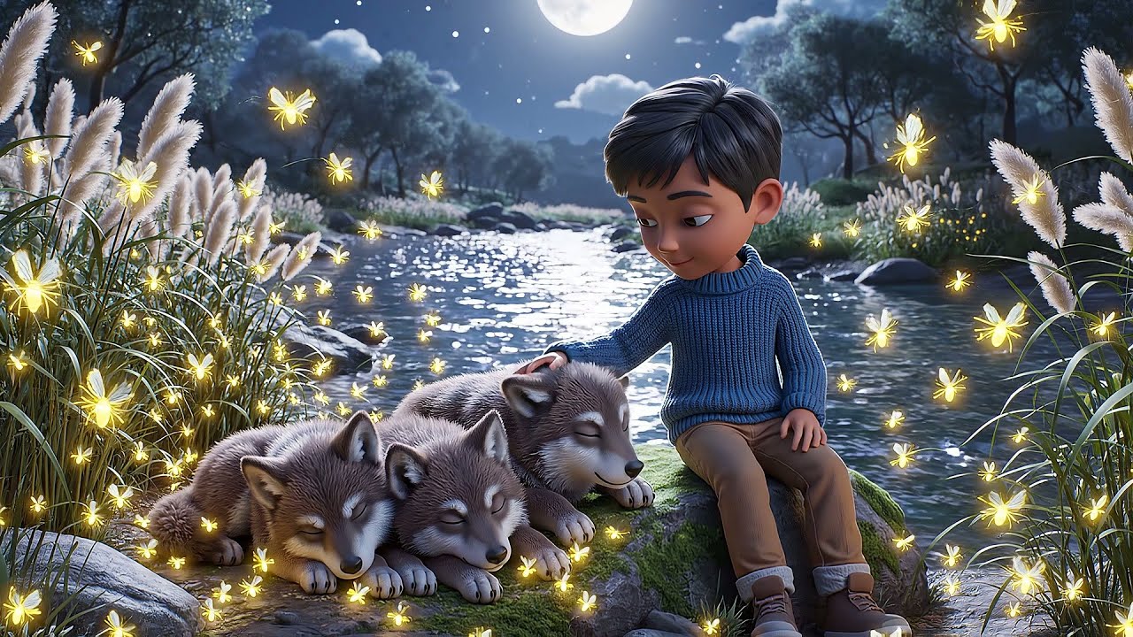 Five Little Wolves Howl Howl Howl | Nursery Rhymes for Kids & Baby ...