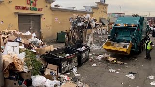 Los Angeles Clean Streets Operations  Illegal Dumps Pt. 4