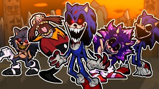 The Final And Scary Version Of Sonic.exe In Fnf Friday Night Funkin Vs Sonic.exe 2.0