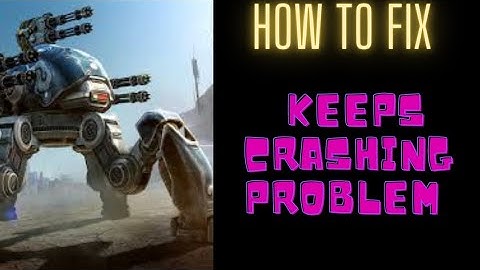 #crashing #problem #fing24 HOW TO FIX KEEP CRASHING PROBLEM IN WAR ROBOTS | FING 24 😌