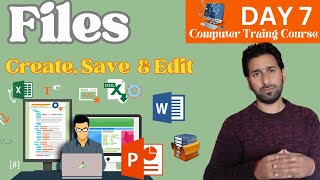 How to save Files in Computer Complete Notepad tutorial |computer basics