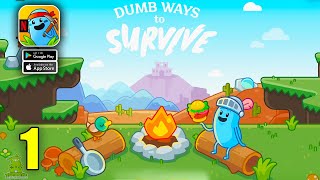 Dumb Ways to Survive NETFLIX Gameplay Walkthrough Part 1 (Android, iOS)