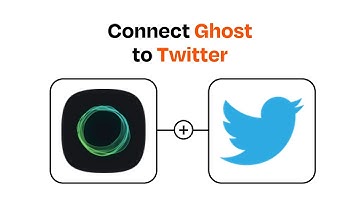 How to Connect Ghost to Twitter - Easy Integration