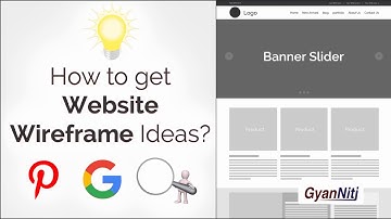 Website Wireframe (UX Design) Tutorials Part - 1 | How to Get Website Wireframe Ideas