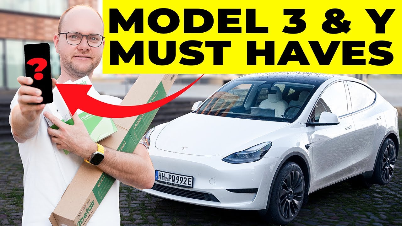 TOP 10 Produkte für das Tesla Model 3 & Y in unter 10 Minuten! 