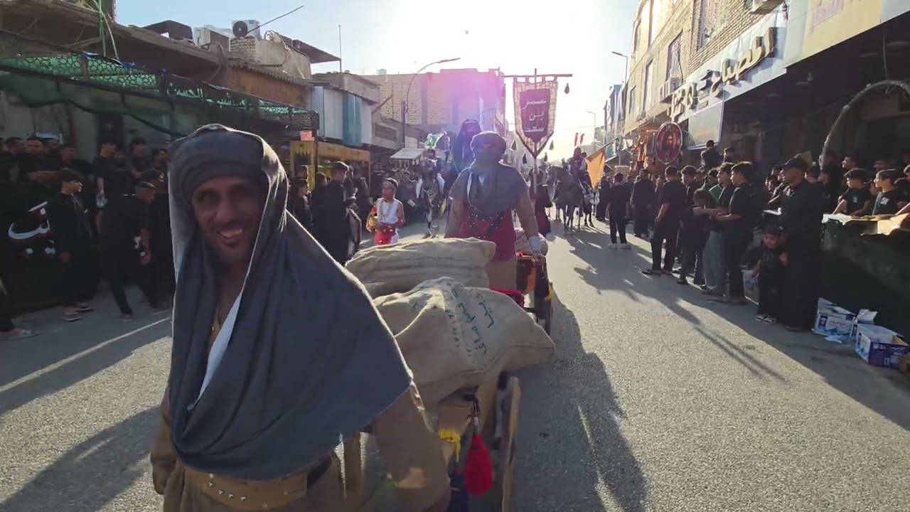 موكب وهيئة رماد الخيام في قلعه سكر عاشوراء  ٢٠٢٥/١٤٤٧المصورعقولي العويسي@يومياتعقوليابوالتكتك