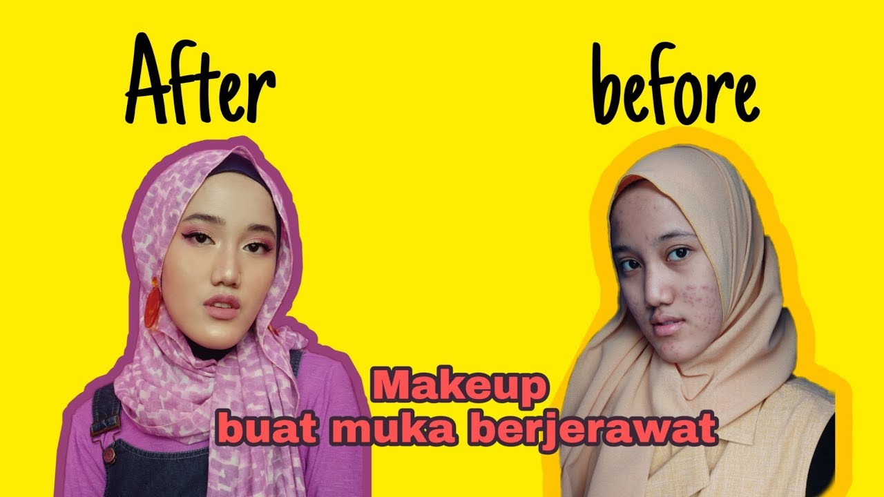 MAKEUP BUAT MUKA BERJERAWAT AUTO MULUS DAN LANGSUNG PD 