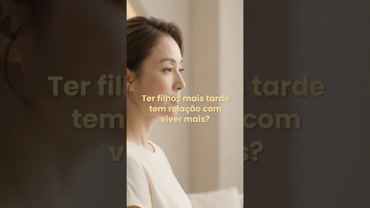 Ter filhos mais tarde pode ter relação com viver mais? #curiosidades #longevidade #maternidade
