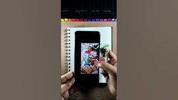 Luffy drawing #onepiece #art #luffy #anime #shorts