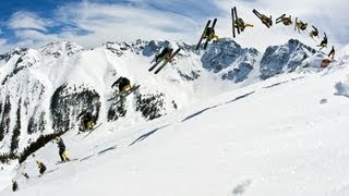 Backcountry freeskiing competition - Red Bull Cold Rush - NBC Signature Series 2012