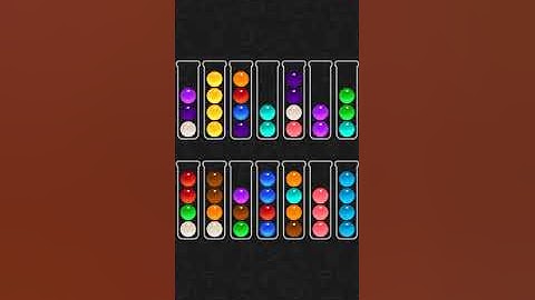 Level 497 of Ball Sort Color Water Puzzle