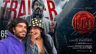 REACTION to LEO - Official Trailer |  Thalapathy Vijay • LATIN COUPLE REACTS