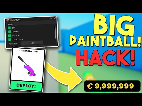 Big Paintball Aimbot Esp Silent Aim Hack Esp More Roblox Youtube - roblox hub youtube paintball