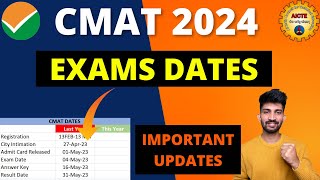 CMAT Exam Dates 2024 | CMAT 2024 Expected Exam Dates