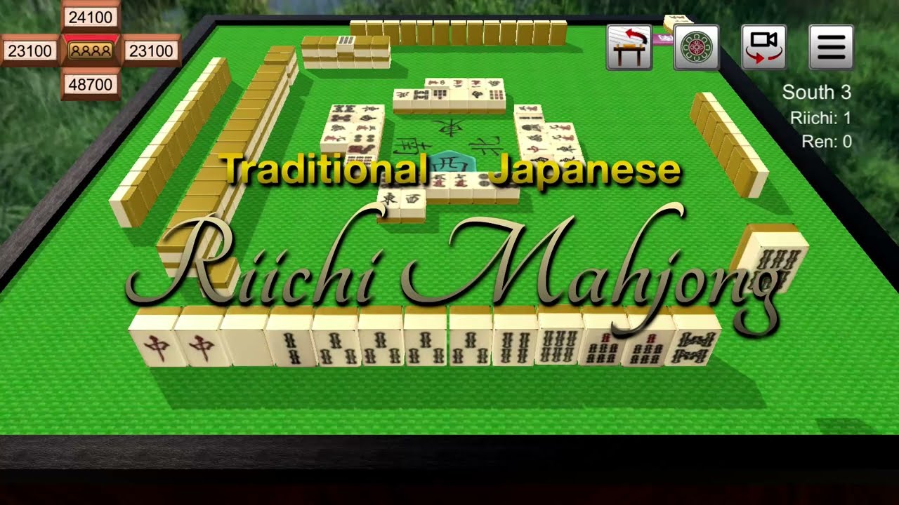 Cartões de jogo (10) - Riichi Mahjong