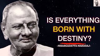 Download lagu Is Everything Born With Destiny? The Secret To Mastering Your Life - Nisargadatta Maharaj #destiny