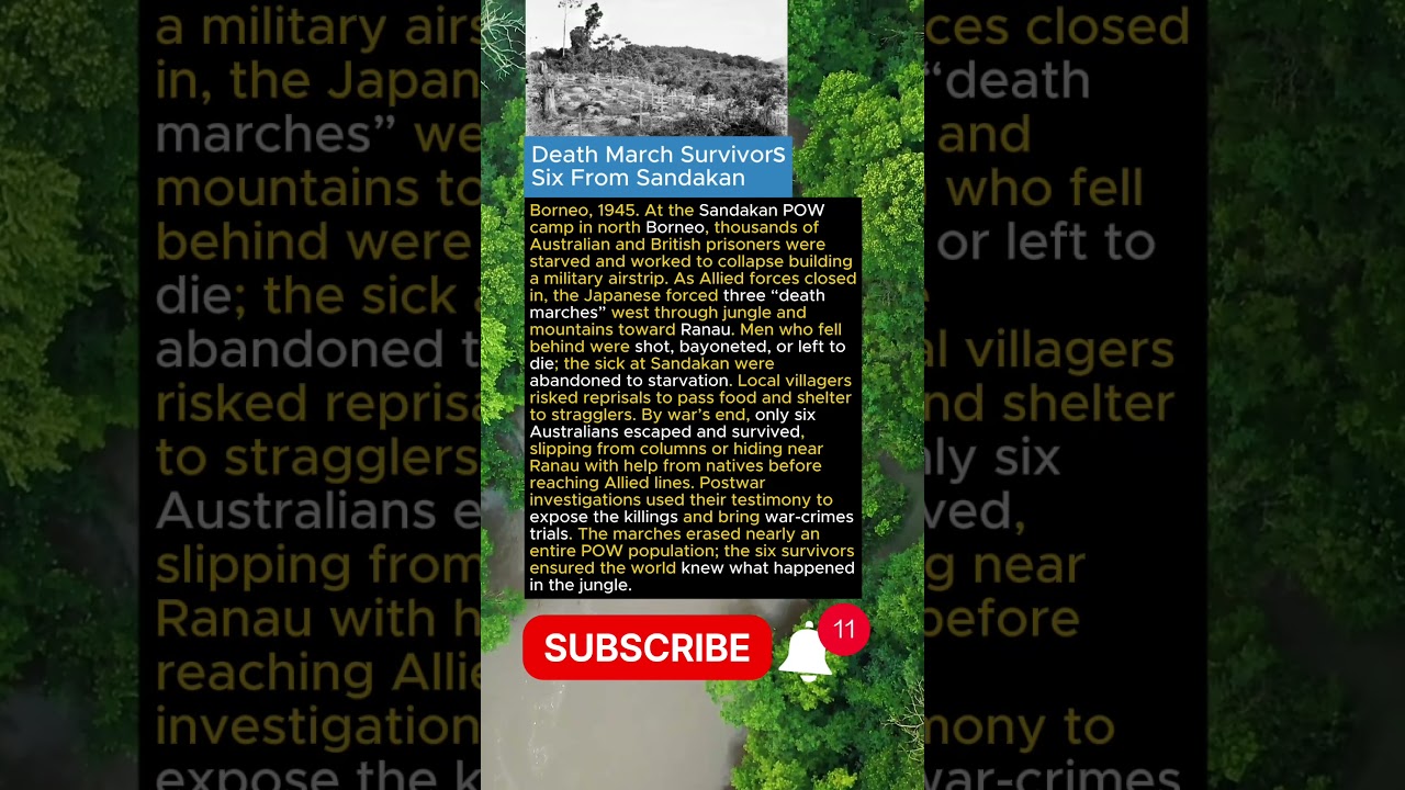 Death March Survivors, Six From Sandakan 