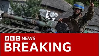 Thumbnail for Ukraine 'seizes more Russian territory' in biggest incursion since WW2 | BBC News