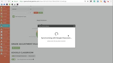Sync Alma Class with Google Classroom