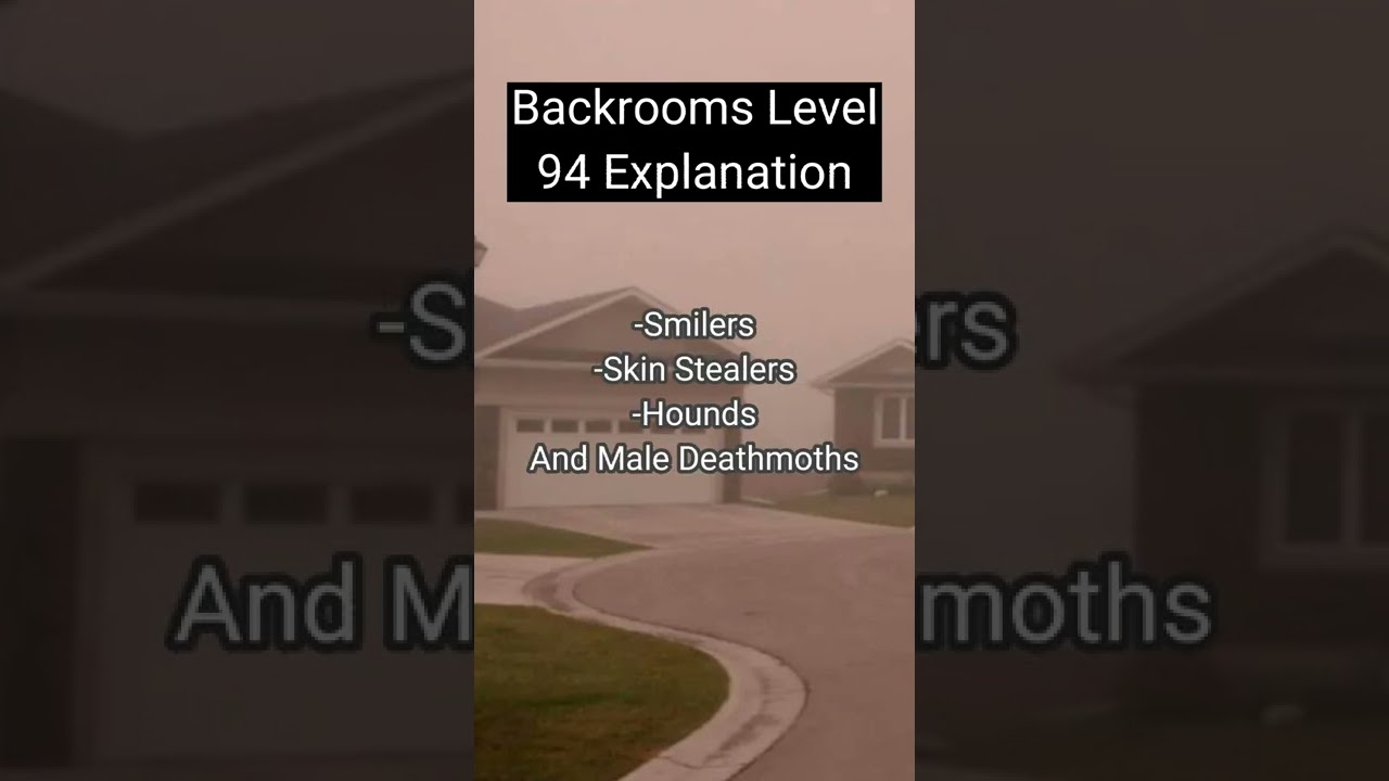LEVEL 94 of the #backrooms !! 😄🏠 i love this level!! eerie