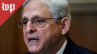 WATCH: Merrick Garland holds news conference on national security issue