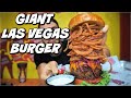 FAMOUS LAS VEGAS BURGER CHALLENGE | HUGE BURGER | Rollin' Smoke | Las Vegas | Man Vs Food