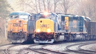 Over Two Hours Of CSX Trains