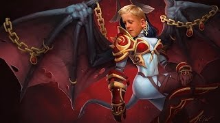 ШКОЛОДОТЕР учит играть за Queen Of Pain DOTA 2