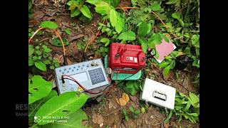 Resistivity Imaging survey/syscal pro instrument/48 channel/wenner schlumberger configuration.