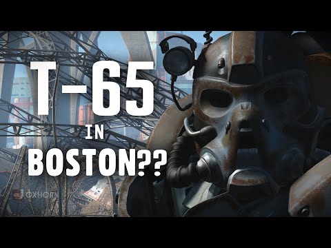 T-65 in Boston?? Yes, With the Secret Service Power Armor Fallout 4 Mod