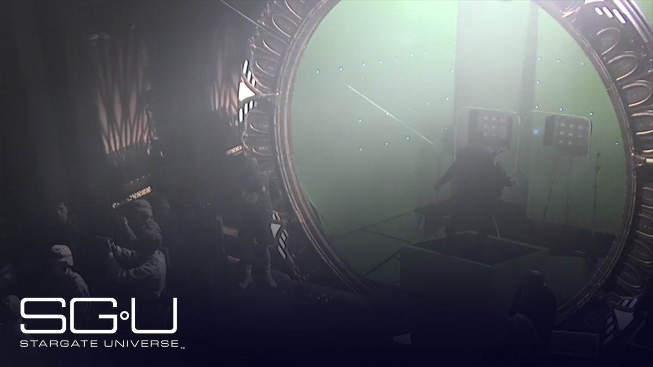 Explosive Stargate Stunt!  | Behind the Scenes | Stargate Universe