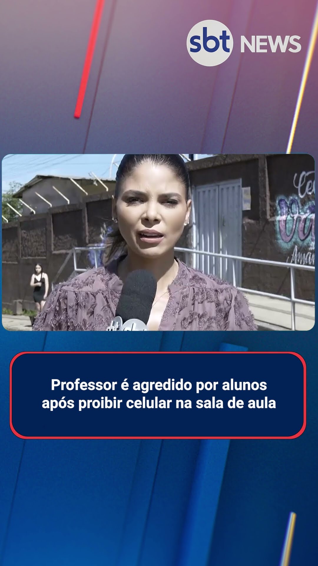 Professor é agredido por alunos após proibir celular na sala de aula