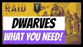 AUTO DWARVES FW21!  Strategies for All Players!  Raid: Shadow Legends