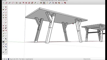 Chris Salamone Teaches Me SketchUp | How to Model a Dining Table