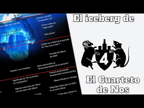 El iceberg del CUARTETO DE NOS explicado