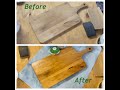 Ultimate Board Makeover: Refinish Your Cutting &amp; Charcuterie Boards Like a Pro!