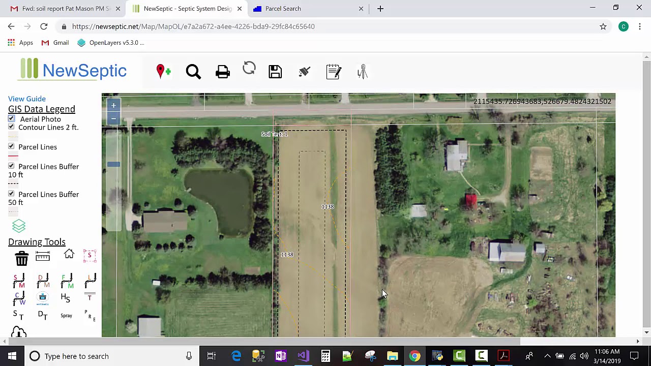 Make a septic system map in 5 minutes with Newseptic.net - YouTube
