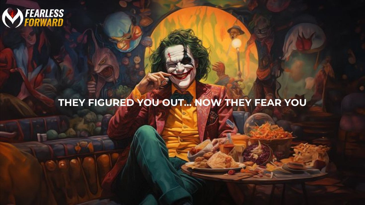 A DANGEROUSLY SMART PERSON JUST FIGURED YOU OUT… AND IT’S DRIVING THEM CRAZY 😈⚡ || JOKER SPEECH