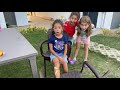 Sıla Mira Arkadaşlarıyla Saklambaç Oynadı Sıla’nın Bacağı Ağrıyor Funny Kids Video