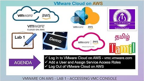 VMC on AWS - LAB 1 - IAM - User and Service Roles - Session in Tamil