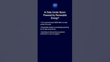 AI Data Center Boom: Powered by Renewable Energy?