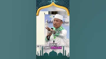 "1 Kali Tak Sholat = 1000 Tahun di Neraka! - Ustadz Das