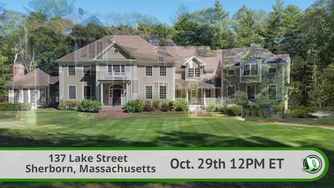 Home Auction in Sherborn, MA