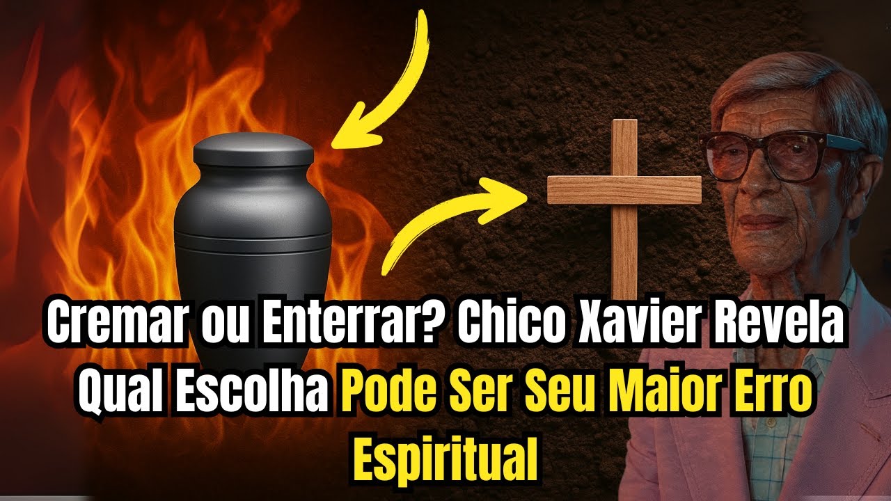 Cremar ou Enterrar? Chico Xavier Revela Qual Escolha Pode Ser Seu Maior Erro Espiritual