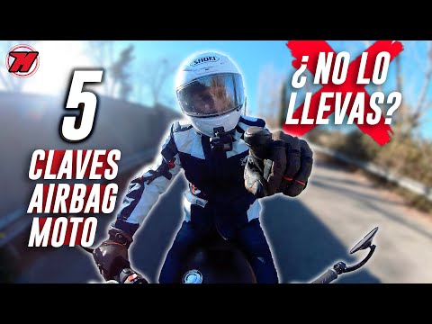 Chaleco con airbag para motos: Tipos y cómo funciona -canalMOTOR