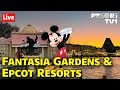 🔴Live: Fantasia Gardens Mini Golf &amp; Epcot Resorts - Walt Disney World Live Stream - 4-28-23