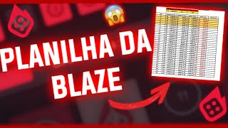 PLANILHA DE GERENCIAMENTO PARA BLAZE (GRATIS) !! PLANILHA DE GERENCIAMENTO PARA BLAZE (GRATIS) !!