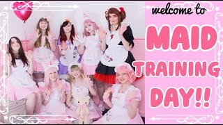 MAID TRAINING DAY! #maids #marshmallordreams #maidcafe