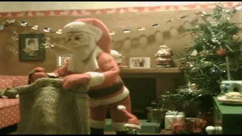 Happy Christmas Santa is here! stop motion animation PS3 Eye Create Claymation