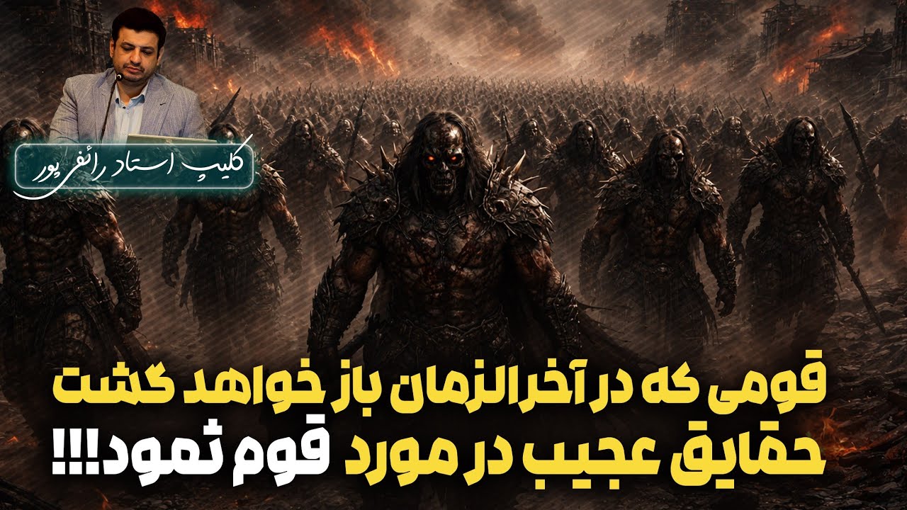 حقایق عجیب در مورد  قوم ثمود!!!| علی اکبر رائفی پور 